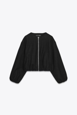 ÁO KHOÁC BOMBER VẢI MỀM