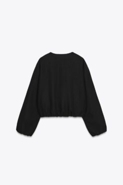 Alternative view of ÁO KHOÁC BOMBER VẢI MỀM