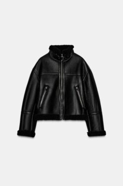 ÁO KHOÁC LÔNG CỪU NHÂN TẠO MẶC HAI MẶT