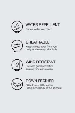 Alternative view of ÁO KHOÁC LÔNG VŨ 100% LÔNG VŨ CHỐNG THẤM NƯỚC