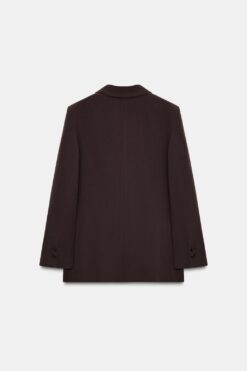 Alternative view of ÁO KHOÁC BLAZER VẠT ĐẮP CHÉO CÓ ĐỆM VAI