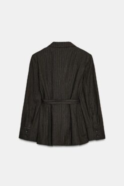 Alternative view of ÁO BLAZER XƯƠNG CÁ THẮT LƯNG ZW COLLECTION