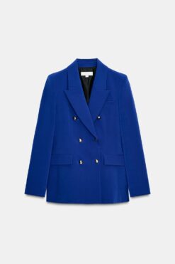ÁO KHOÁC BLAZER VẠT ĐẮP CHÉO CÓ ĐỆM VAI
