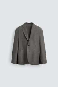 ÁO KHOÁC BLAZER VẢI DỆT XƯƠNG CÁ