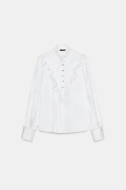 ÁO JACQUARD VẢI GIẢ SA TANH