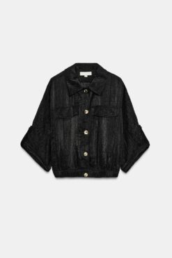 ÁO KIỂU SAFARI TAY XẮN